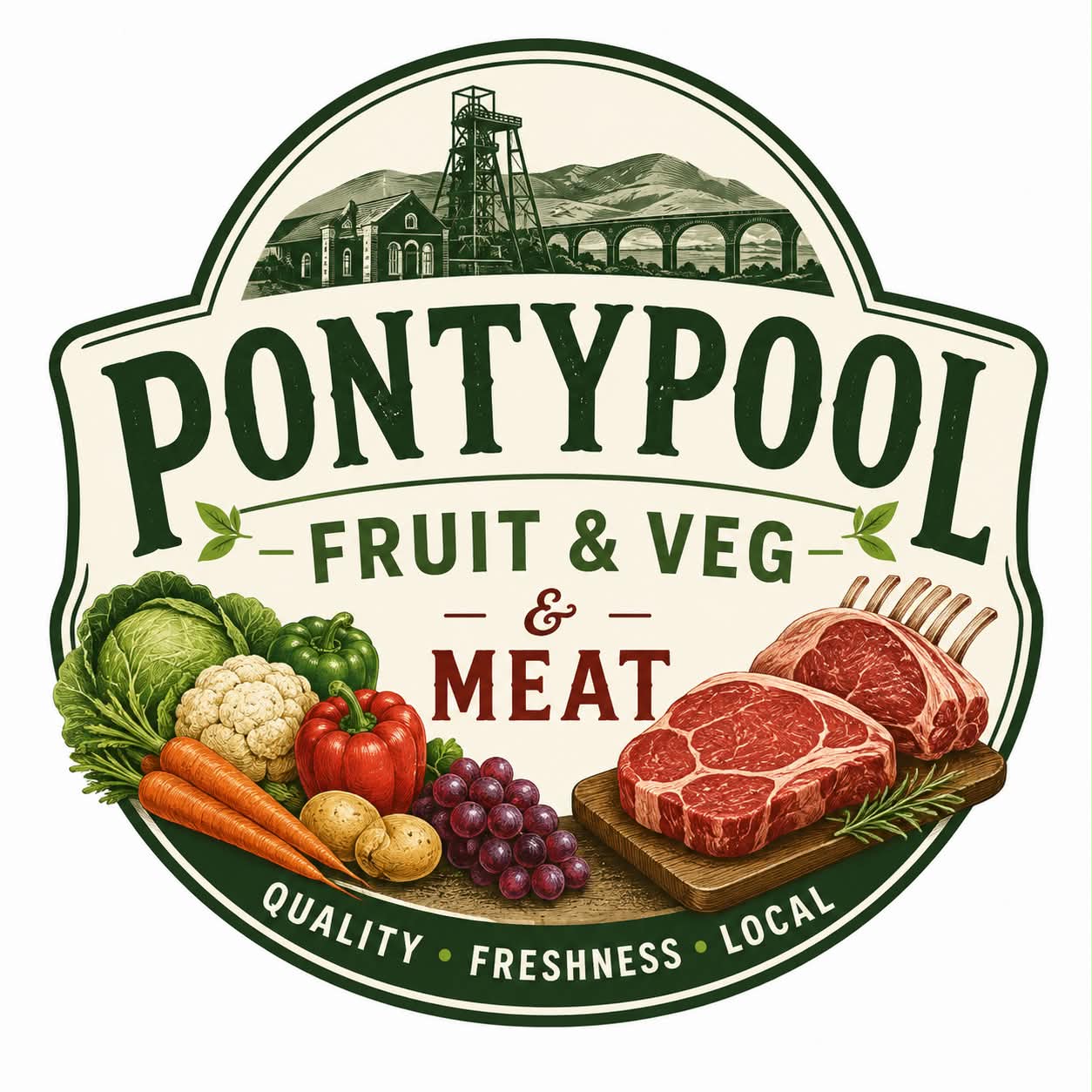 Pontypool Fruit and Veg and Meat — quality, freshness, local